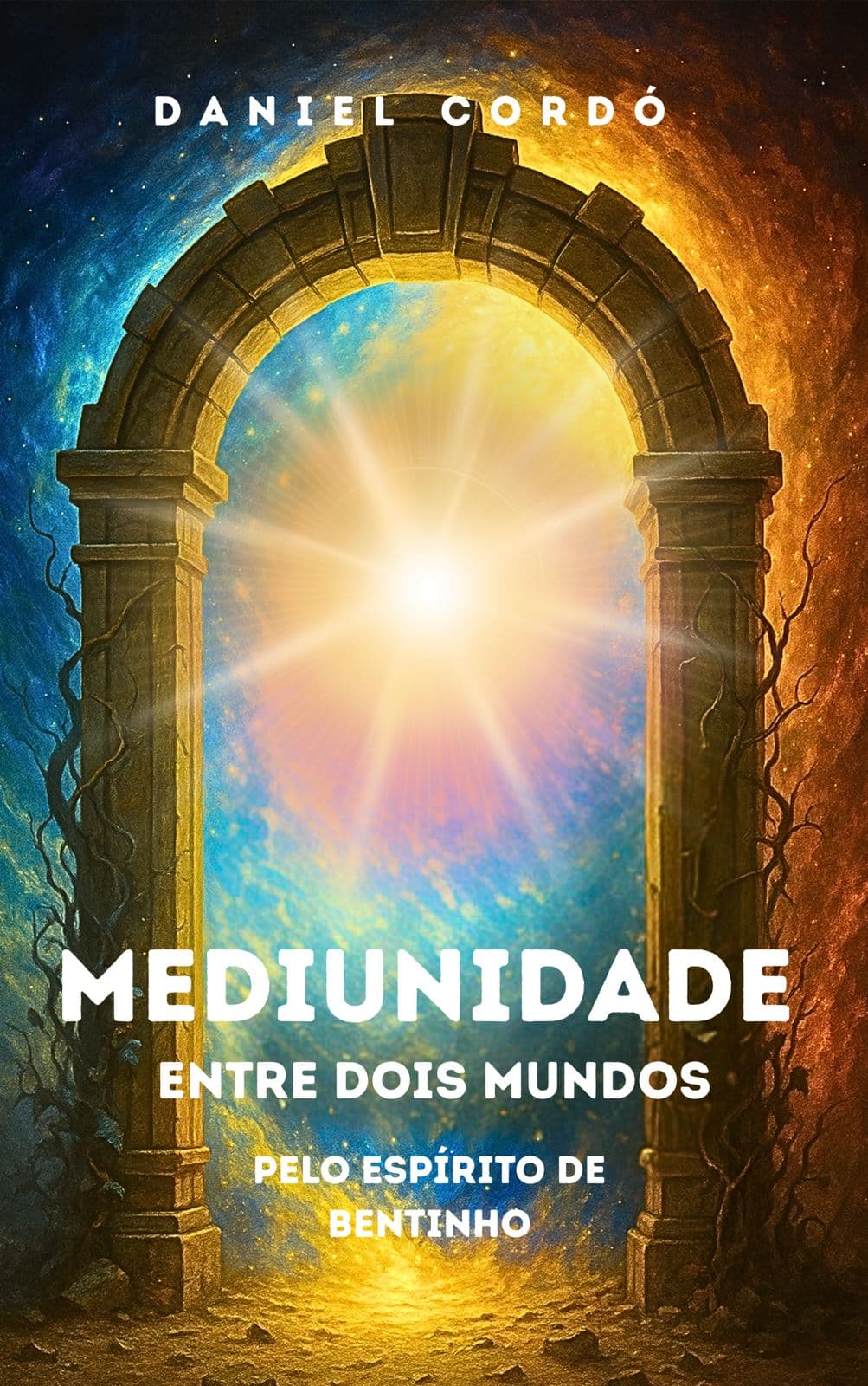 Capa do livro Mediunidade Entre Dois Mundos